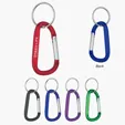 8mm Carabiner With Split Ring — view 7