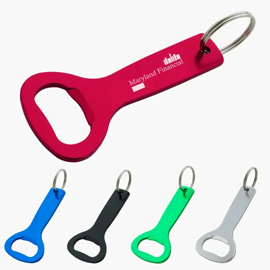 Aluminum Bottle Opener Key Ring — view 5