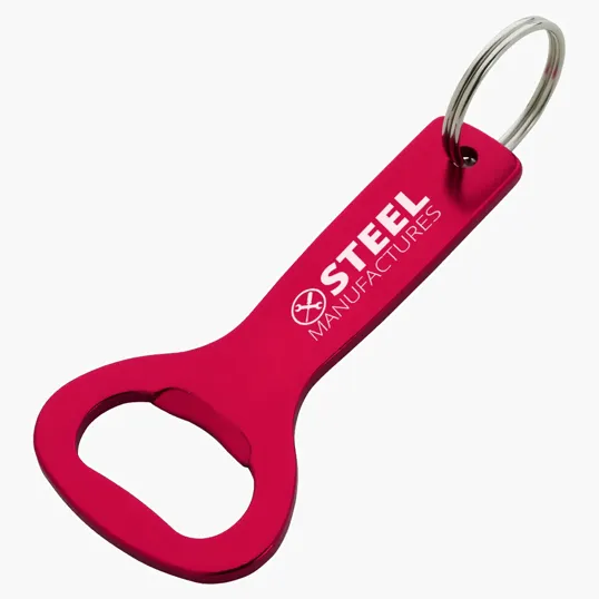 Aluminum Bottle Opener Key Ring — view 8