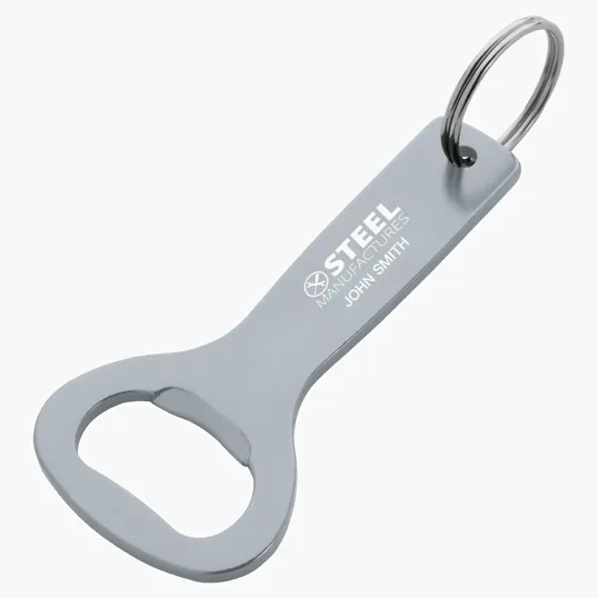 Aluminum Bottle Opener Key Ring — view 4