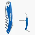 Plastic Waiter's Knife with Bottle Opener, Corkscrew, and Knife — view 3
