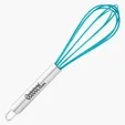 Stainless Steel Whisk with Rubber Handle — view 2
