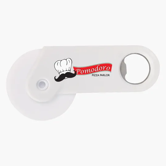Pizza Cutter With Bottle Opener — view 8