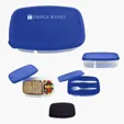 2-Section Recycled Polypropylene Lunch Container