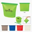 Reusable Silicone Food Bag with Plastic Slider — view 5