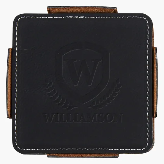 4-Piece Coaster Set With Holder