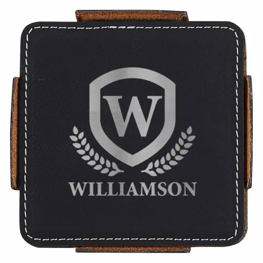 4-Piece Coaster Set With Holder — view 2