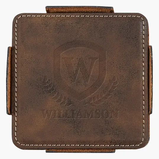 4-Piece Coaster Set With Holder — view 3