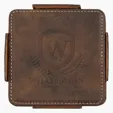 4-Piece Coaster Set With Holder — view 3