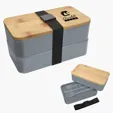 Stackable Bento Lunch Set with Bamboo Lid — view 10