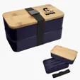 Stackable Bento Lunch Set with Bamboo Lid — view 11