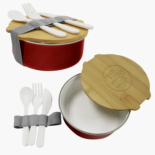 Campfire Circle Bento Box with Bamboo Lid — view 3