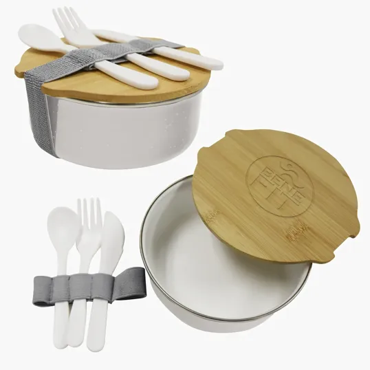 Campfire Circle Bento Box with Bamboo Lid — view 4
