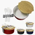Campfire Circle Bento Box with Bamboo Lid
