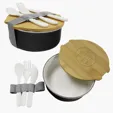 Campfire Circle Bento Box with Bamboo Lid — view 2