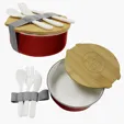 Campfire Circle Bento Box with Bamboo Lid — view 3