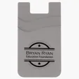 Dual Pocket Silicone Phone Wallet — view 4