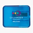 Flip-Top Plastic Pencil Sharpener — view 2