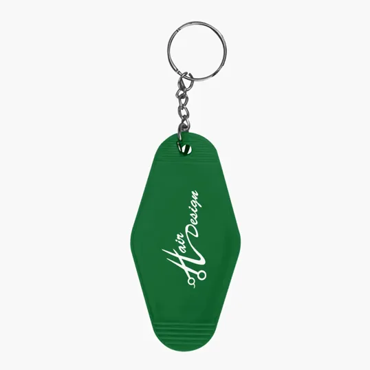 Motel Style Key Ring with Split Ring Attachment — view 3