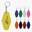 Motel Style Key Ring with Split Ring Attachment