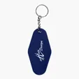 Motel Style Key Ring with Split Ring Attachment — view 4