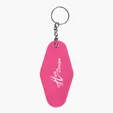 Motel Style Key Ring with Split Ring Attachment — view 6