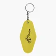 Motel Style Key Ring with Split Ring Attachment — view 9
