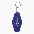 Motel Style Key Ring with Split Ring Attachment — view 10