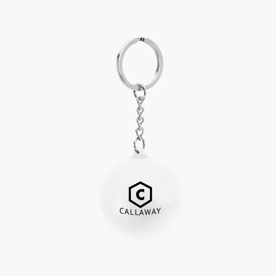 Round PU Stress Reliever Keychain — view 6