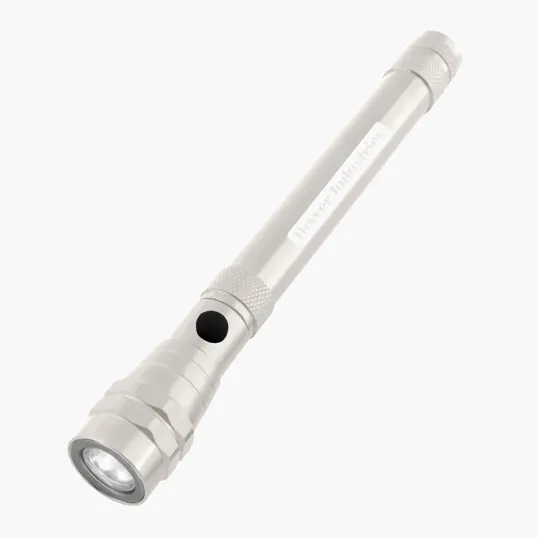 Telescopic Rechargeable Recycled Aluminum Flashlight with Magnet — view 5