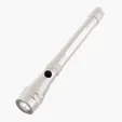 Telescopic Rechargeable Recycled Aluminum Flashlight with Magnet — view 5