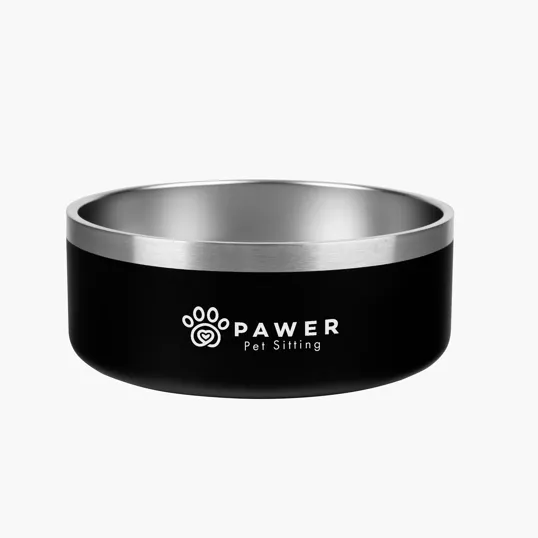 40 Oz. Stainless Steel Pet Bowl — view 4