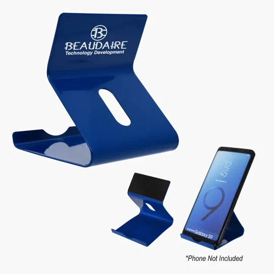 Cold Steel Plate Phone Stand — view 2