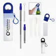 Sip and Snack Reusable Kit with Stainless Steel Straw — view 2