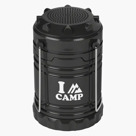 COB Pop-Up Lantern With Bluetooth® Speaker — view 2