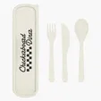 Wheat Utensil Set with Travel Case — view 3