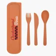 Wheat Utensil Set with Travel Case — view 11