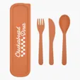 Wheat Utensil Set with Travel Case — view 4