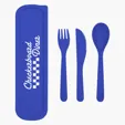 Wheat Utensil Set with Travel Case — view 5