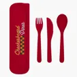 Wheat Utensil Set with Travel Case — view 13