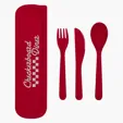 Wheat Utensil Set with Travel Case — view 6