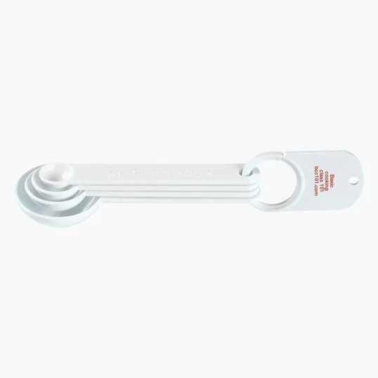 Set of Four Measuring Spoons, ABS Plastic — view 2