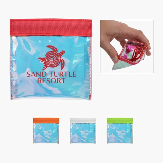 Iridescent Squeeze Tech Pouch — view 2