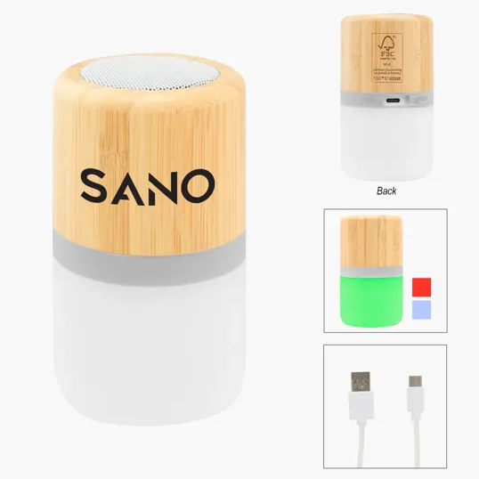 Bamboo Wireless Light Up Speaker 2.0 — view 2