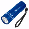 Aluminum LED Flashlight With Strap — view 3