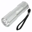 Aluminum LED Flashlight With Strap — view 6