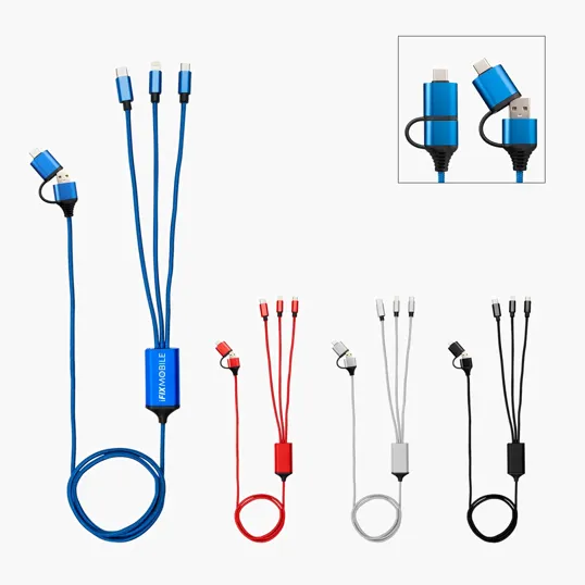 4-in-1 Charging Cable 2.0, 3 Ft.