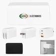 65W Power Cube Wall Adapter with Folding Prongs — view 3