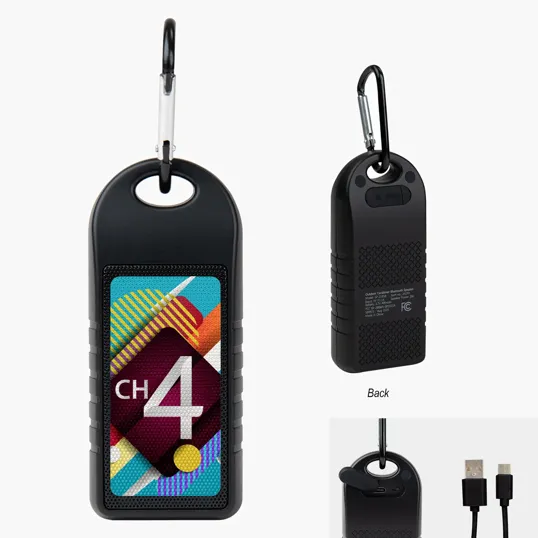 Outdoor Carabiner Speaker with Bluetooth® 5.0
