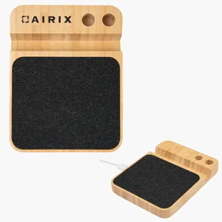 Picture For 10W Bamboo Wireless Charger With Pen Holder